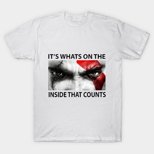 Whats on the inside T-Shirt by Mopholo